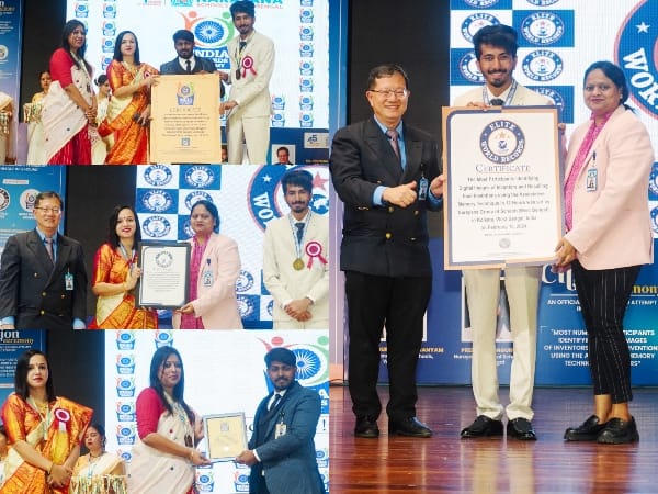 Hash Tag: Elite World Records India Records Academy Narayana Schools (West Bengal) World Record Inventors and Inventions Memory Technique Associative Memory Pre-Primary Students Primary Stud