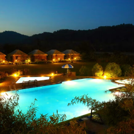 best river side resort in jim corbett