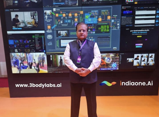 Worldone, IndiaOne.AI, WAVES 2025 summit, AI-powered platform, Conversational AI, Anteryami Chat AI,