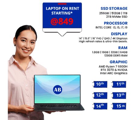Tags ABCom, Laptop On Rent, Laptop For Rent Rent a, Laptop Laptop Rent, Laptop Rental Services, Laptop on Rent Near Me, Laptop For Rent in Chennai, Laptop On Rent in Hyderabad, Laptop for Rent in