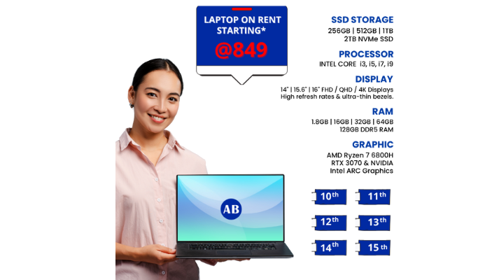 Tags ABCom, Laptop On Rent, Laptop For Rent Rent a, Laptop Laptop Rent, Laptop Rental Services, Laptop on Rent Near Me, Laptop For Rent in Chennai, Laptop On Rent in Hyderabad, Laptop for Rent in