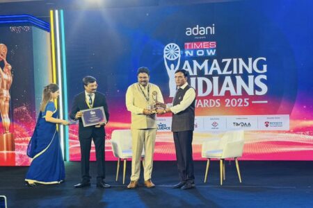 Oxygen Man of India, Deepak Vishwakarma, Times Now Amazing Indians Award 2025, Environment and Sustainability, Making The Difference NGO