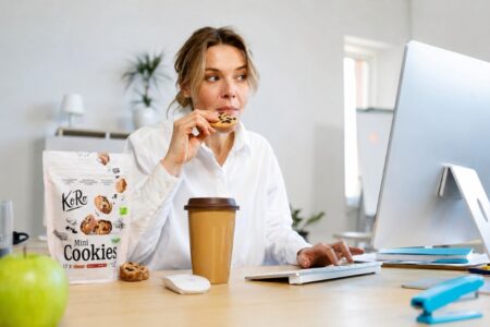 office desk snacks