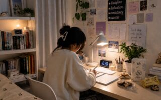 late night study