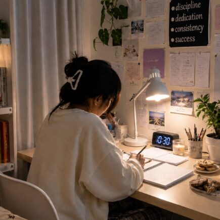 late night study