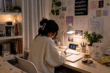 late night study